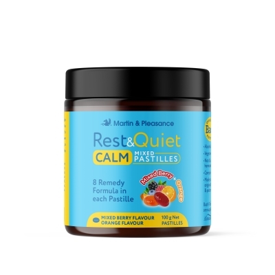 Rest & Quiet CALM Dr Bach rescue remedy pastilles for labour